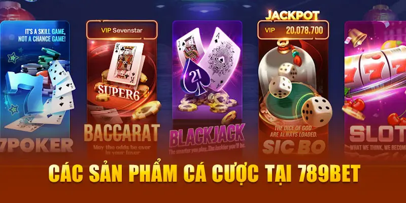 Khám phá kho trò chơi cá cược được ưa chuộng tại 789Bet